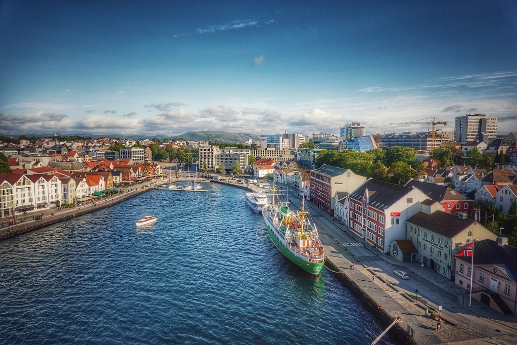 Stavanger a přístav