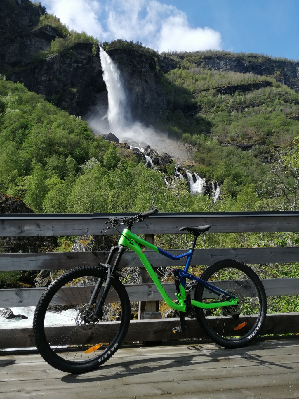 Jízda na kole norskou přírodou 