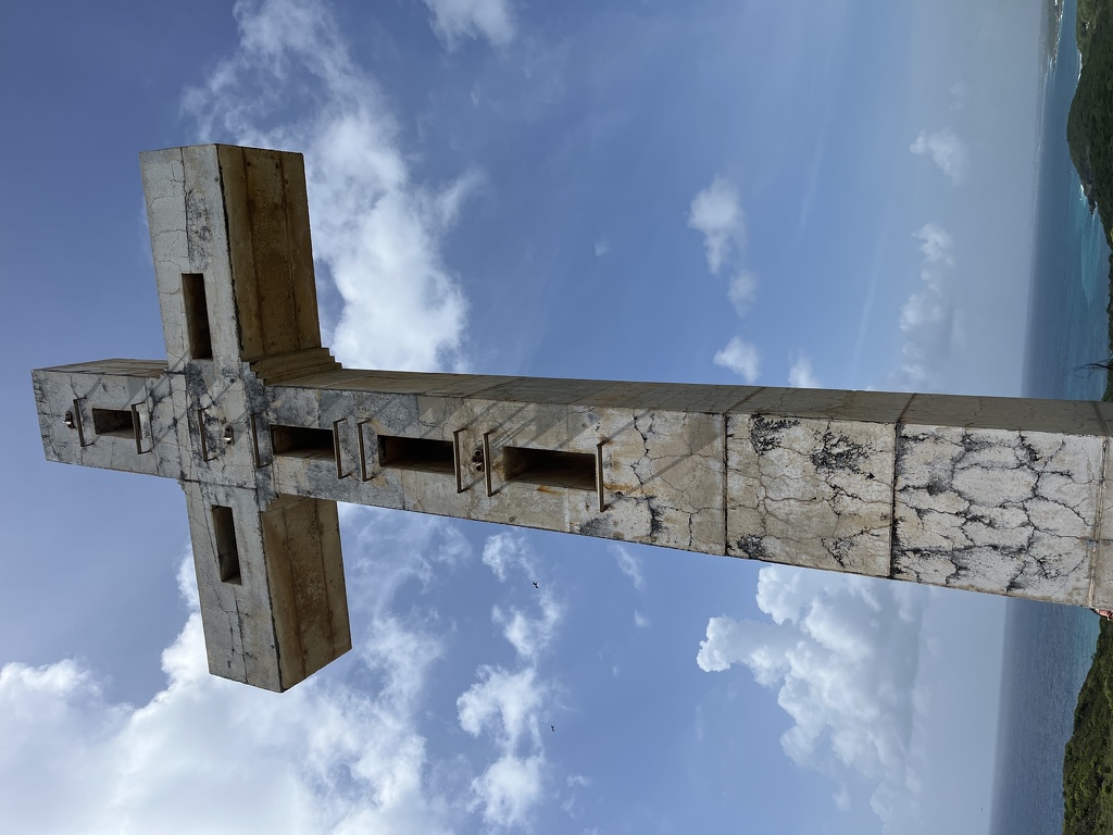 Kříž na Pointe des Chateaux
