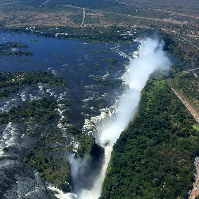 Zimbabwe - Viktoriiny vodopády